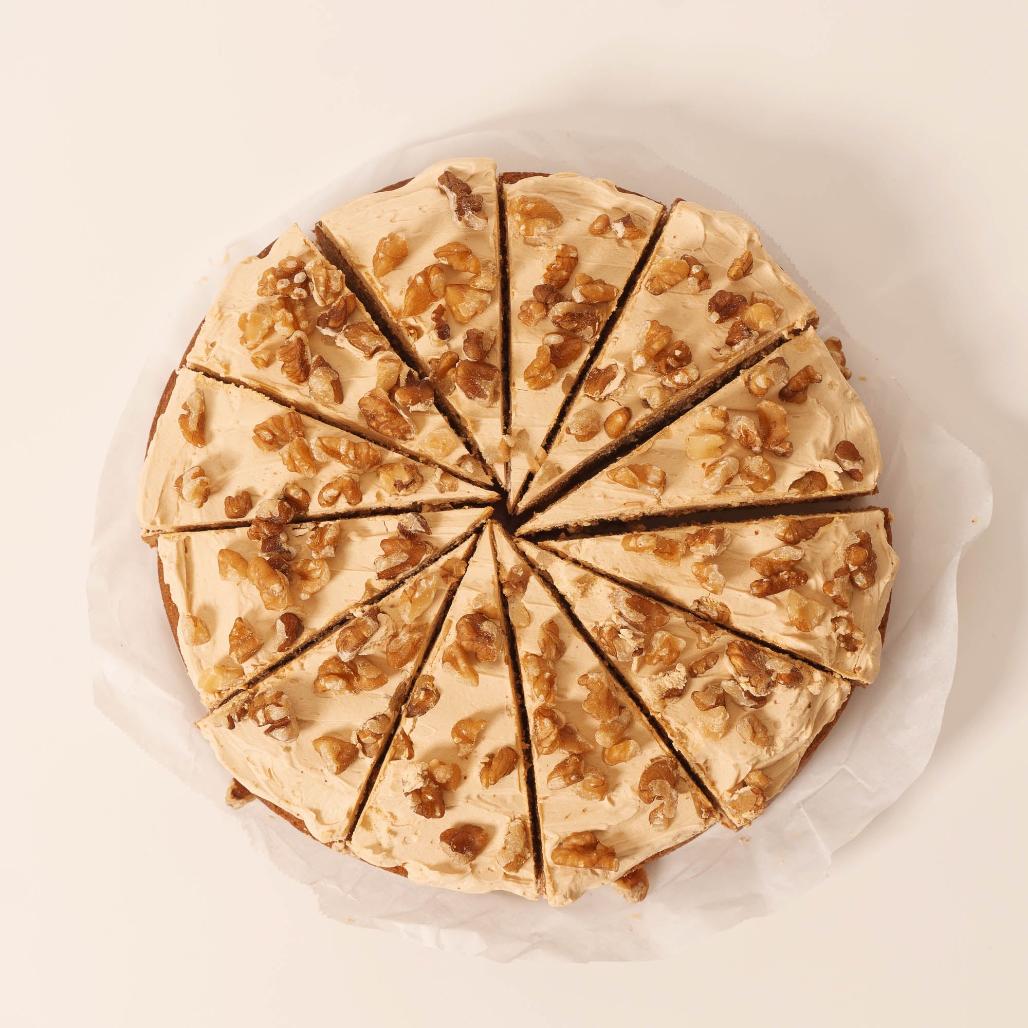 Coffee & Walnut Cake