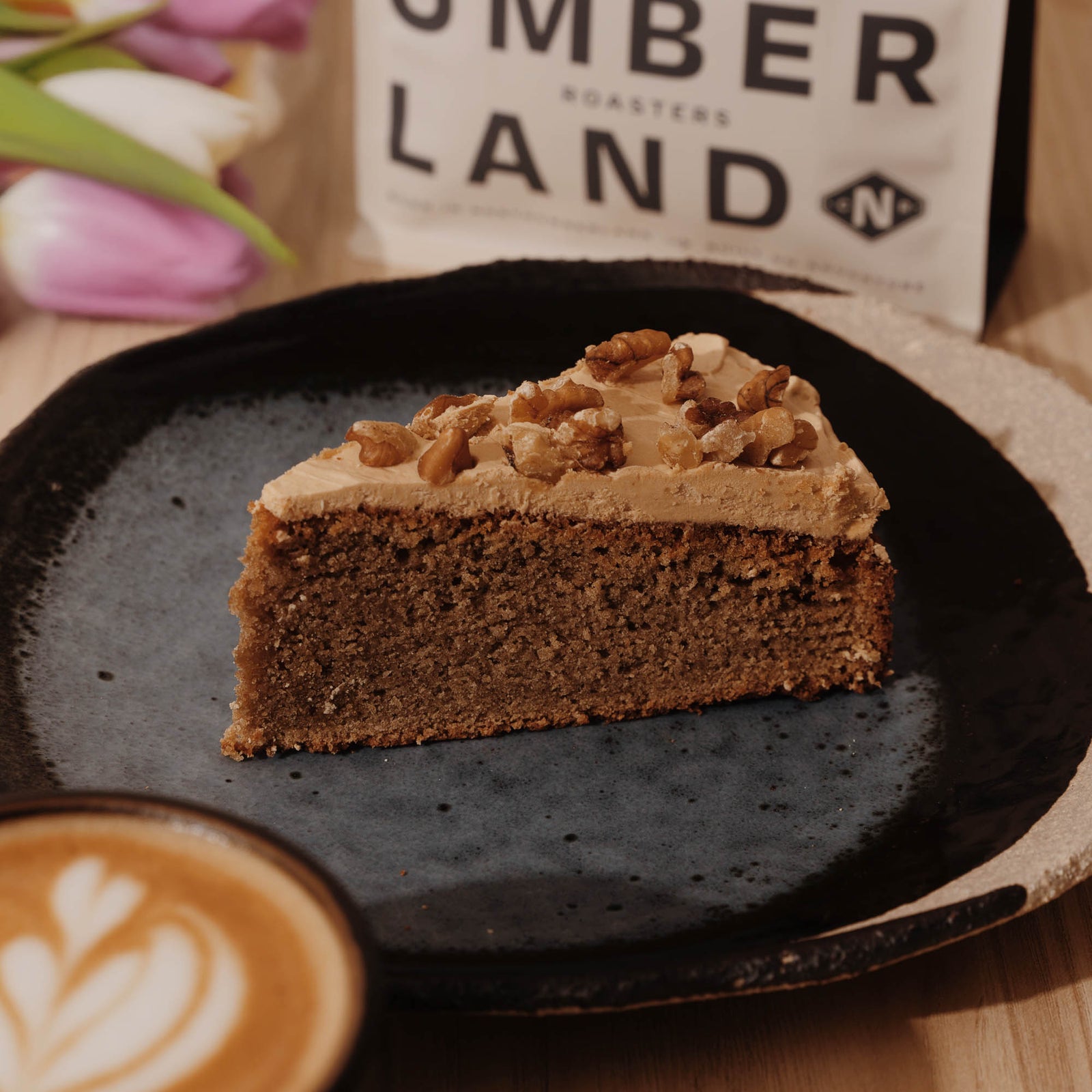Coffee & Walnut Cake